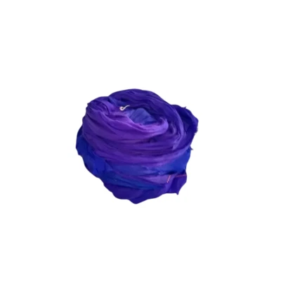 Sari Silk Ribbon super bulky yarn Purple blue Shade Sari Silk Ribbon - Image 1 of 4