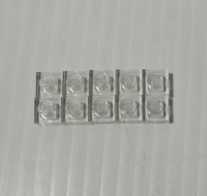 LEGO 1 x 1 Placa Cuadrada TRANS TRANSPARENTE (x10) 3024 NUEVAS PIEZAS DE REPUESTO 6252041 - Imagen 1 de 5