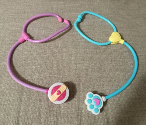 Doc McStuffins Doctors Pink/Purple and Blue Replacement Stethoscopes Cover