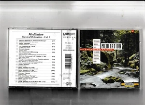 CD - Meditation - Classical Relaxation - Vol.5 - Laserlight - Bild 1 von 1