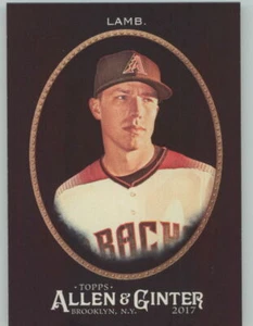 JAKE LAMB 2017 Topps Allen & Ginter X Black Card #233 DIAMONDBACKS - Picture 1 of 1