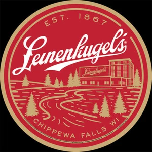 New Leinenkugel est 1867 Chippewa Falls WI Round Decorative Metal Tin Sign - Picture 1 of 1