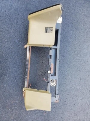 1969 1970 CADILLAC DEVILLE  FLEETWOOD ELDORADO PASSENGER LOWER DASH TAN/GOLD OE - Image 1 of 4