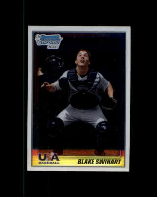 2010 Bowman Chrome USA Stars #USA18 Blake Swihart (ref 165767) - Image 1 of 2