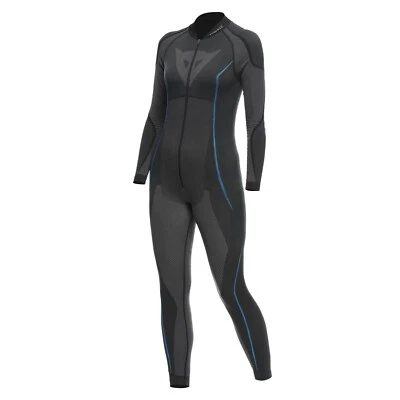 Dainese Dry Suit Lady black blue Gr. L XL einteilige Funktionswäsche für Frauen - Bild 1 von 4