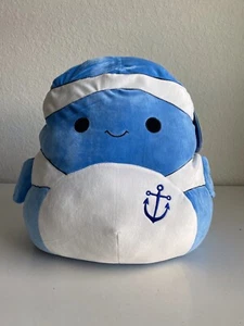 Peluche Squishmallow 16" Ricky El Pez Payaso Azul Suave Ancla Vientre NUEVO - Imagen 1 de 12