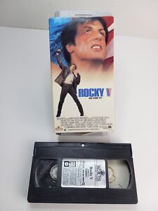 Rocky V (1990-VHS) PG-13 Sylvester Stallone As Rocky Balboa Action Movie 