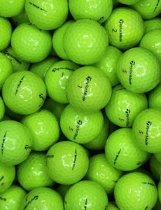 48 Taylormade TP5x Yellow golf Balls Good 3A  free shipping - Picture 1 of 4