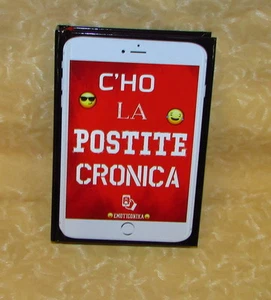 DIARIO SCUOLA EMOTICONIKA C'HO LA POSTITE CRONICA 5mm  15,8x11x2 cm  cod.18533 - Picture 1 of 1
