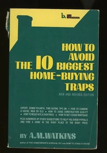 How to Avoid the 10 Biggest Home Buying Traps Paperback Book by Watkins FR1-2-9 - Imagen 1 de 6