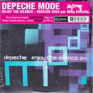 CD CARTONNE CARDSLEEVE 3T DEPECHE MODE ENJOY THE SILENCE 04 FRANZÖSISCHER STICK - Bild 1 von 1