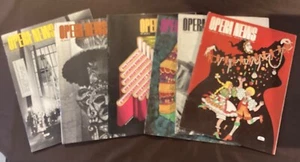 Opera News magazine – Vol 36 1971-72 season - 23 issues - Bild 1 von 4