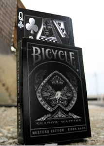 Mazo de Bicicleta Ellusionist Shadow Masters RISING Mazo de Magia Jugar Gaff - Imagen 1 de 2