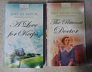(2 )Heartsong Inspirational Christian Amish Historical Romance Novels Paperbacks - Picture 1 of 2
