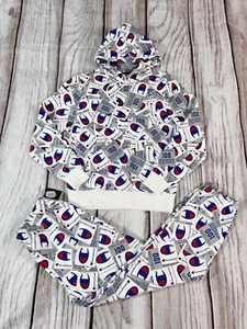 Champion Man 2tlg Set Hoodie & Jogger 100Century Collection Gr. Medium Neu mit Etikett (A5) - Bild 1 von 8