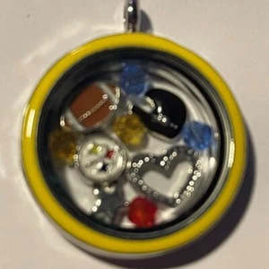 Pittsburgh Steelers NFL Memory Charm Medaillon mit 22 Zoll Kette NEU - Bild 1 von 3