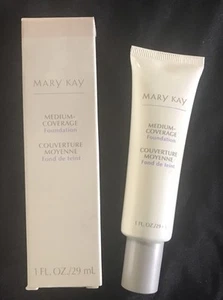 Mary Kay Medium Coverage Foundation Ivory 200 Gray Lid #356000 1 Fl. Oz./29 mL - Picture 1 of 3