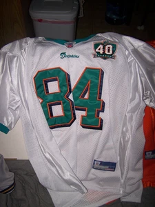 Chris Chambers 40th Season Patch Miami Dolphins Trikot Gr. 54 - Bild 1 von 2