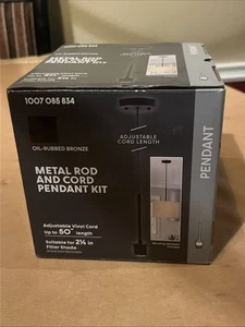 Home Depot Metal Rod and Cord Pendant Kit- Oil-Rubbed Bronze - Picture 1 of 3