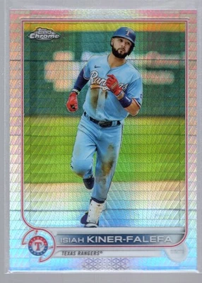 * 2022 Topps Chrome - Prism Refractor #192 - ISIAH KINER-FALEFA - Image 1 of 2