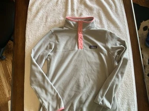 Patagonia Girls Fleece Pullover Medium - Picture 1 of 7