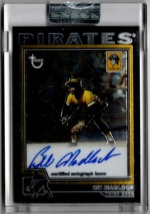 Bill de béisbol Madlock 2004 Topps retirado edición exclusiva automático piratas encapsulado - Imagen 1 de 1