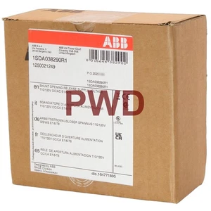 NIB ABB KE6S6 Shunt Opening Release, E1-6/T8, YO 110-120 V AC/DC, 1SDA038290R1 - Picture 1 of 5