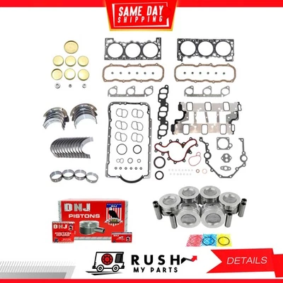 Kit de reconstrucción de motor 90-94 para Ford Mazda Aerostar 4,0 L V6 OHV 12v DNJ EK422 Foto 1 de 4