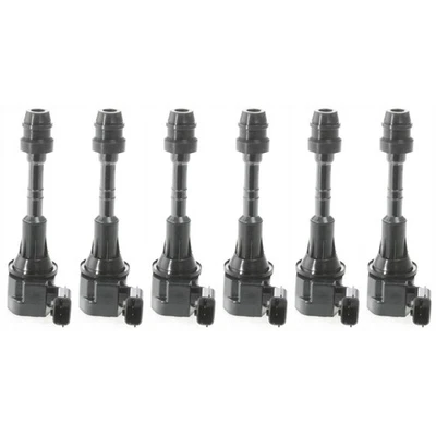 Ignition Coil Set of 6 For 12-21 Nissan NV1500 12-20 NV2500 12-19 NV3500 4.0L - Image 1 of 4