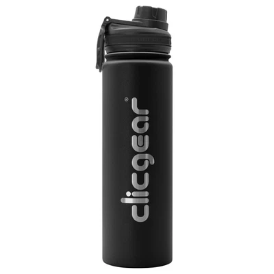 Botella de agua de golf de acero inoxidable aislada Clicgear - se adapta a carros de empuje - 22 oz Foto 1 de 4