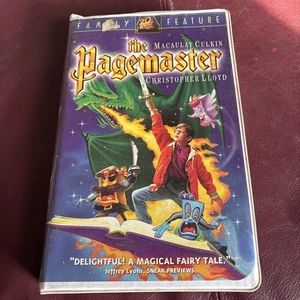 The Pagemaster (VHS, 1995, Clamshell) - Imagen 1 de 4