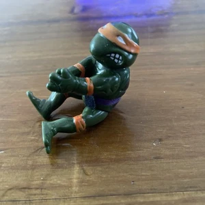 Vintage Hugger clip on gripper pencil topper TMNT Teenage Mutant Michelangelo - Picture 1 of 5