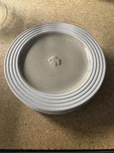 Set Of 5 Pampered Chef Stoneware Plates, 8 3/4in - Picture 1 of 4
