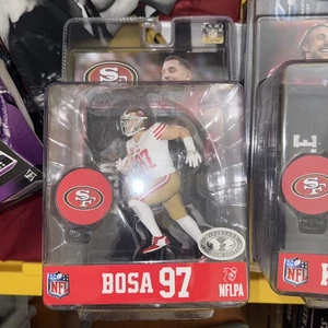 McFarlane NFL 2023 Nick Bosa #97 Kittle #85 San Francisco 49ers Platinum Edition - Bild 1 von 4
