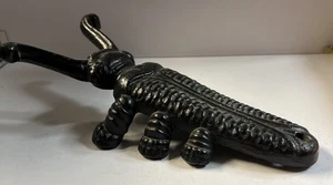 Cast Iron Beetle Boot Jack Vintage Black 669--9"Long - Picture 1 of 4