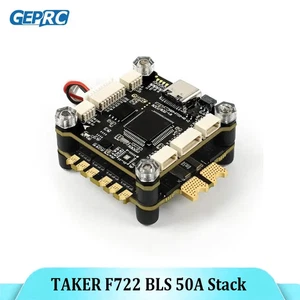GEPRC TAKER F722 BLS 50A Stack BLS50A-4IN1 ESC STM32F722 16M Cual-Channel BEC - Picture 1 of 13