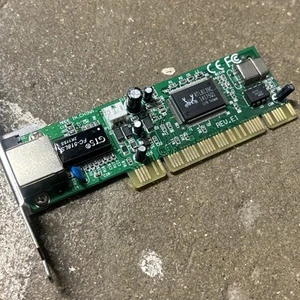 Vintage Realtek RTL8139C 10/100Mbps PCI Ethernet Network Card  - Picture 1 of 4