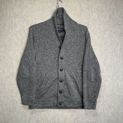 PENDLETON MENS WILLAMETTE SHAWL CARDIGAN GRAY BUTTON-DOWN SIZE S 100% Cotton - Image 1 of 4