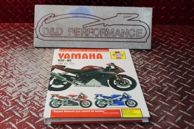 Yamaha YZFR1 YZF R1 1989-2003 MANUAL DE SERVICIO DE REPARACIÓN 3754 DND Foto 1 de 4