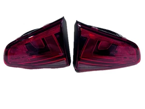 New Euro OEM VW MK7 Golf GTI OEM Darkened INNER RIGHT LEFT Smoked Tail Light Set - Picture 1 of 3
