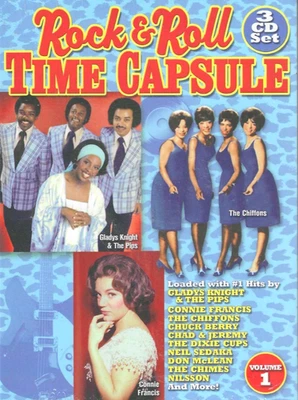 Rock N Roll Time Capsule, NEW! 3 CDS Early 60's -50's Chiffons, Dixie Cups, Foto 1 de 3