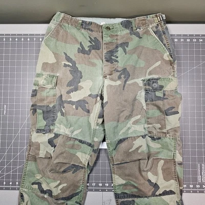 Винтажные штаны-карго Cabelas 36x30 80-е M81 лесной камуфляж США искусственно состаренные  - Изображение 1 из 4