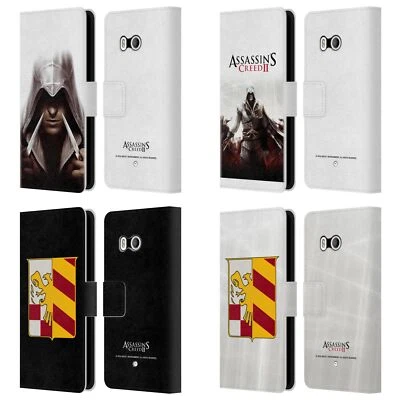 FUNDA LIBRO OFICIAL DE CUERO CON ARTE CLAVE ASESSIN'S CREED II PARA TELÉFONOS HTC 1 Foto 1 de 4
