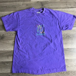 Vintage St. Armands Vacation T-Shirt Gr. M bestickt Segelboot Palme SS USA - Bild 1 von 15