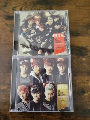 BTS NO MORE DREAM First Ltd. Ed. Type B and Standard CD Japan - 2 CD Set - NO PC - Image 1 of 2
