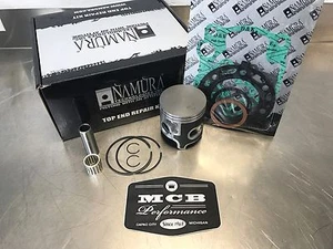 1993-2003 KAWASAKI KX250 Namura Top End Rebuild Piston Kit - (STD) 66.35mm - Picture 1 of 2