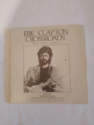 Eric Clapton Crossroads Three Track Sampler Cd 042288759720 - Image 1 of 2