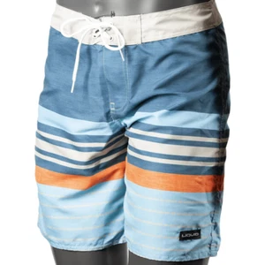 Liquid Beach Vibes Boardshort - Men's size M Pale Blue Boardies Classic look - Picture 1 of 2
