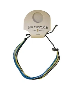 NEW Pura Vida Cannonball Anklet 10BRAK1001 - Picture 1 of 3