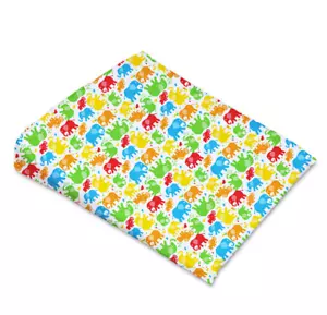 Supporto Reflusso Copri Zip Rimovibile Elefante Colorato per Zeppa 59x37 cm - Foto 1 di 1